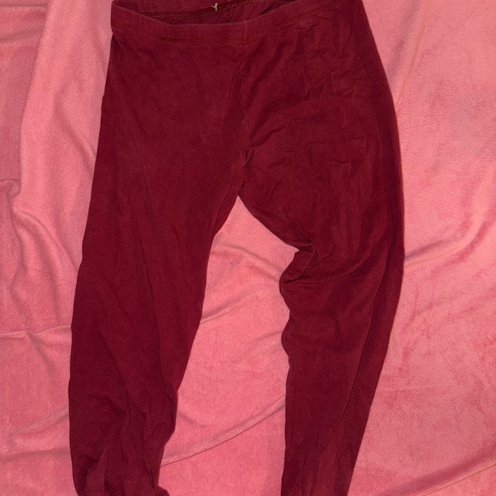 Red Velvet Pants